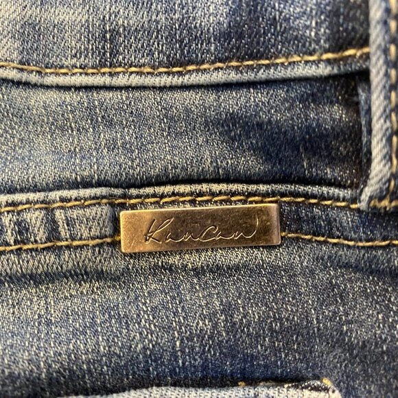 KanCan Womens Jeans Size 27 Distressed Skinny Blue Denim Cotton/Spandex - Picture 15 of 16